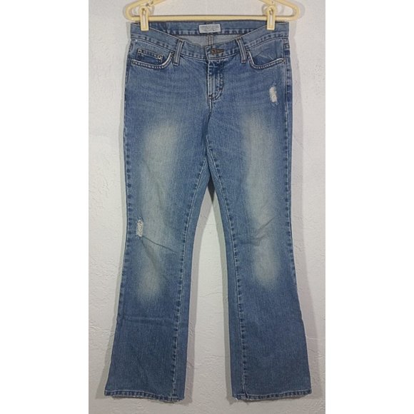 American Eagle Outfitters Denim - American Eagle Outfitters Jeans Size 4 Blue Hipster Distressed Pockets